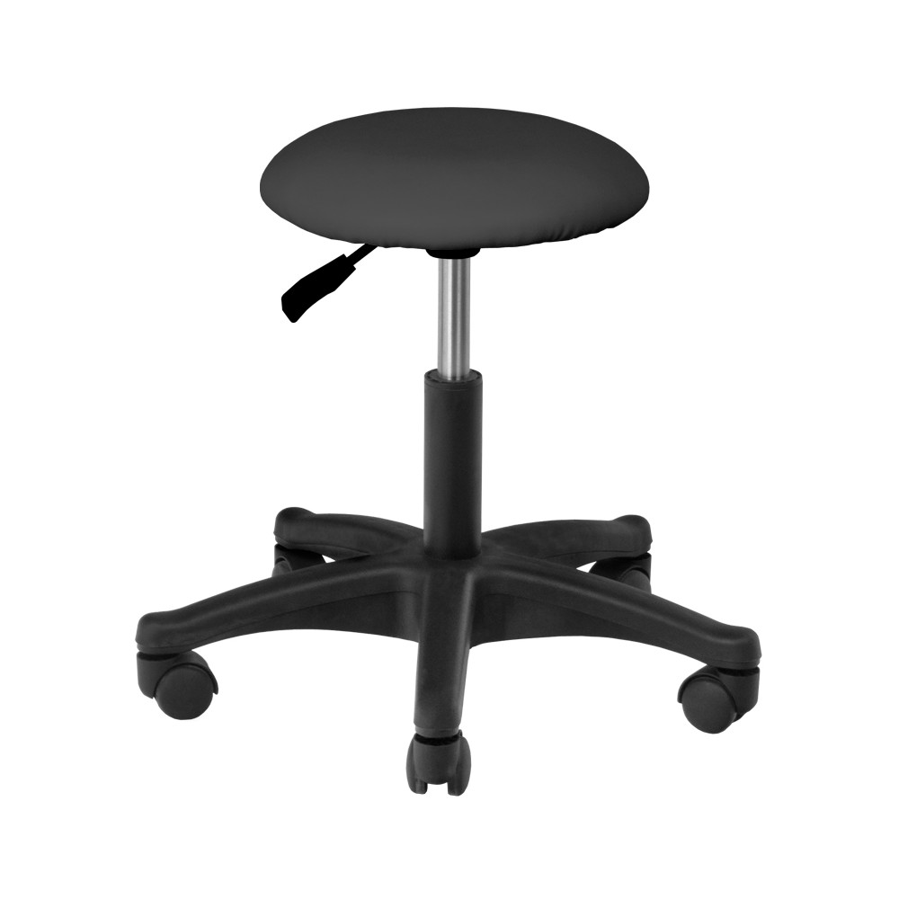 Banco cosmético ACTIVESHOP AM-312 preto — vista frontal
