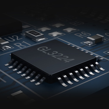 Bärbar TF / SD-kortläsare under USB 3.0 Svart
