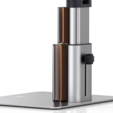 Laptop Stand 11 "-17.3" Säädettävä alumiini Aluminium Aluminium