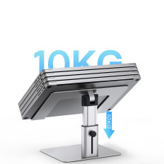 Laptop Stand 11 "-17.3" Ρυθμιζόμενο αλουμίνιο αλουμινίου