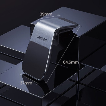 Magnetische autohouder voor ventilatie geruit zilver