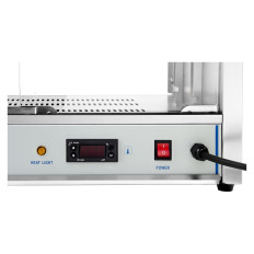 Varmedisplay til varm mad 1000W bredde 64cm