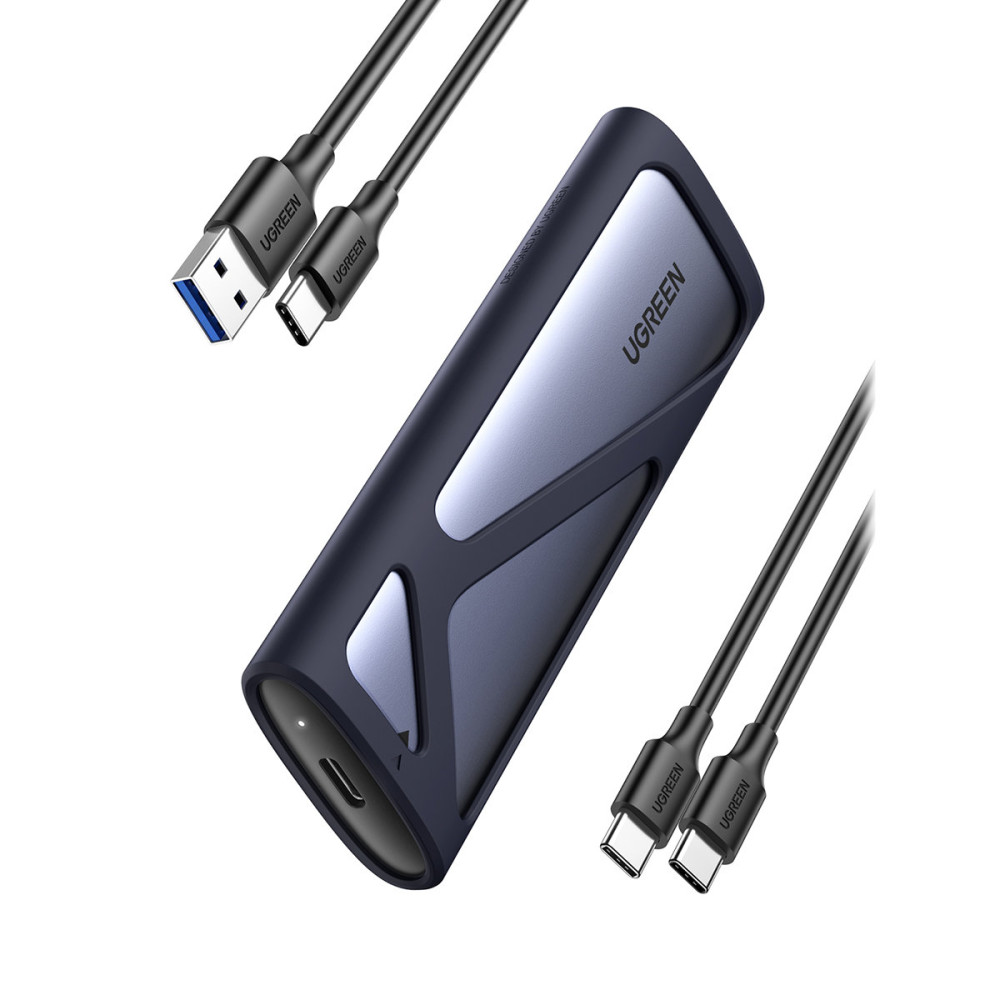 Pocket Ohišje za SSD disk M.2 USB 3.2 GEN 2 SuperSpeed USB 10Gbps siva