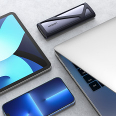 Kapesní skříň pro SSD disk M.2 USB 3.2 Gen 2 SuperSpeed USB 10Gbps Grey