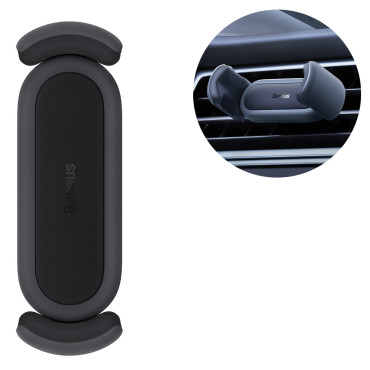 Smartphone Håndtak Steel Cannon 2 på en svart ventilasjonsgitter