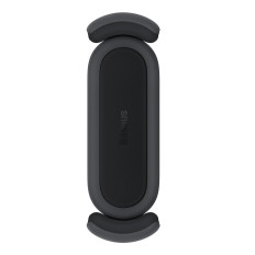 Smartphone Handle Steel Cannon 2 på en svart ventilationsgaller