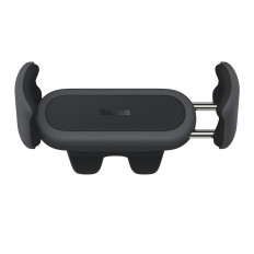Smartphone Handle Steel Cannon 2 på en svart ventilationsgaller