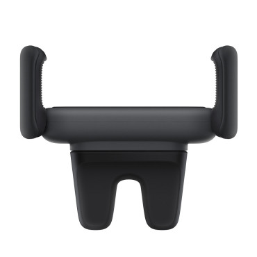 Smartphone Handle Steel Cannon 2 på en svart ventilationsgaller