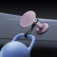 Suporte magnético do carro no telefone na placa de exposição C01 roxo