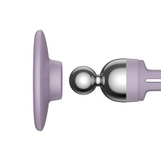 Soporte magnético del coche para teléfono inteligente para verificador de ventilación C01 púrpura