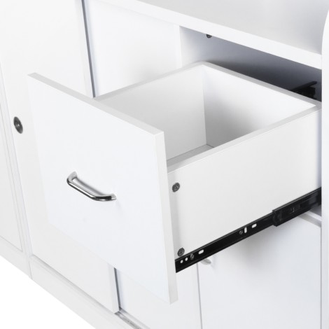 Gabbiano recepciós pult Q-0333 — közeli kép a fiókról