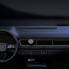 Μαγνητική κάτοχος αυτοκινήτου για smartphone για έλεγχο εξαερισμού C01 Purple