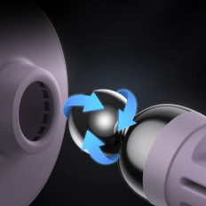 Bil magnetisk holder til smartphone til ventilationschecker C01 lilla