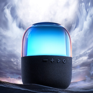 Bluetooth trådlös högtalare 5.3 RGB 8W svart