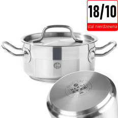 Low Profi Line lonac s odmaralištem od 1,5 litara. 160 x 75 h - Hendi 830000