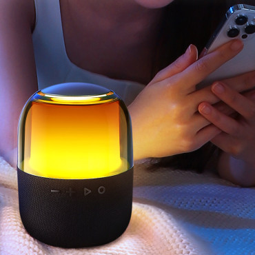 Bluetooth trådlös högtalare 5.3 RGB 8W svart