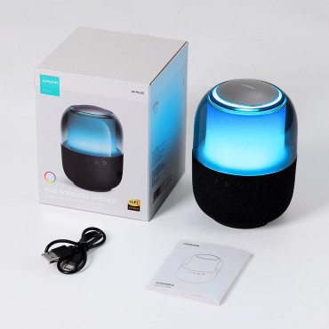 Bluetooth trådlös högtalare 5.3 RGB 8W svart