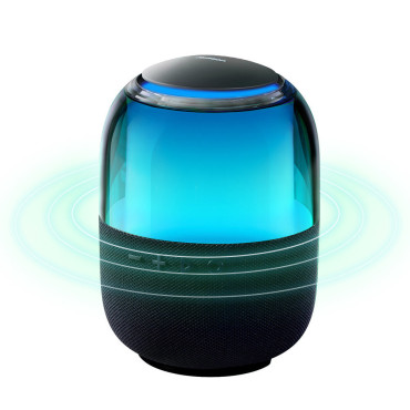 Bluetooth trådlös högtalare 5.3 RGB 8W svart