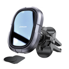 Punho de carro magnético para um telefone cinzento a tela