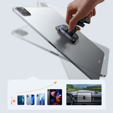 Magnetic car handle for a gray-to-screen phone