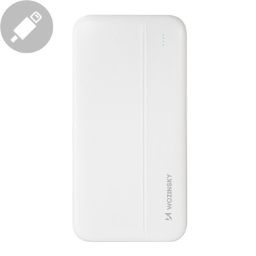 Powerbank li-po 10000mah 2xusb λευκό