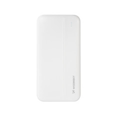 PowerBank Li-PO 10000MAH 2xusb blanc