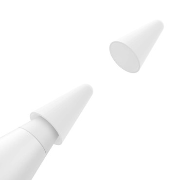 Silikonski nasveti za belo mehko Stylus 12pcs.