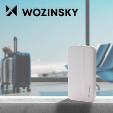 Powerbank Li-Po 10000mAh 2XUSB WHITE