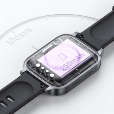 SmartWatch Fit-Life Jr-FT3 PRO Mörkgrå