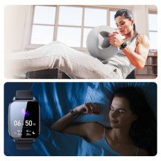 SmartWatch Fit-Life Jr-FT3 PRO Mörkgrå