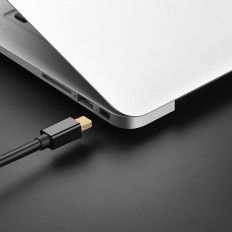 Kábel Mini DisplayPort - DisplayPort 2K 4K 1.5m Čierna