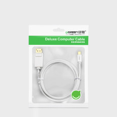 Kábel Mini DisplayPort - DisplayPort 2K 4K 1.5m Čierna