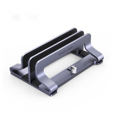 Stativhållare Laptop Stand Aluminium tablett vertikal silver
