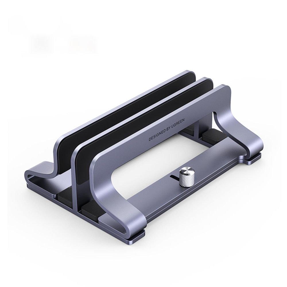 Stativhållare Laptop Stand Aluminium tablett vertikal silver