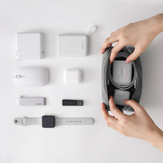 Cover Cover Orgasnizer Sachet multifonctionnel pour accessoires 19x12x8cm Gris