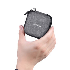 Case Cover Orgaznizer Multifunctioneel sachet voor accessoires 6.5x7x4cm grijs