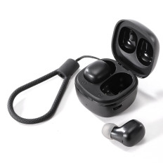 Fones de ouvido sem fio TWS IP54 preto