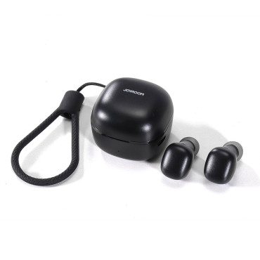 Fones de ouvido sem fio TWS IP54 preto