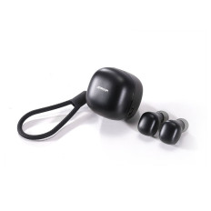 Fones de ouvido sem fio TWS IP54 preto