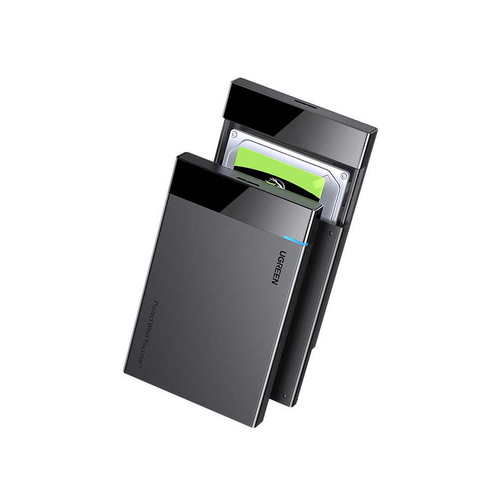 SATA SATA SATA-täckning 2,5 '' 6TB USB-C 3,0 Svart