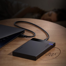 SATA SATA SATA-täckning 2,5 '' 6TB USB-C 3,0 Svart
