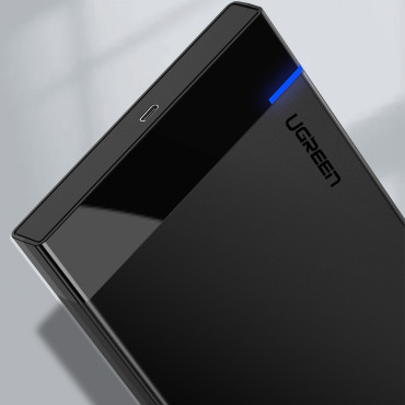 SATA SATA SATA-täckning 2,5 '' 6TB USB-C 3,0 Svart