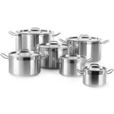 Låg PROFI-linje med en utväg på 1,5 liter. 160 x 75 h - Hendi 830000
