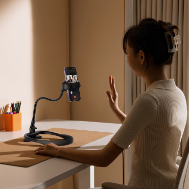 Universal håndtak står på telefonens nakke komfortjy serien svart