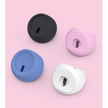 Houderstandaard voor inductieve oplader. Sta voor Magsafe Roze