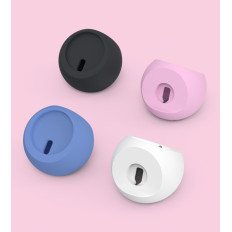 Holder stoji za induktivni polnilnik. Stojalo za magsafe roza