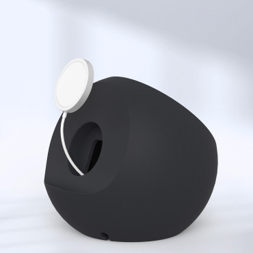 Turētājs stāvēt induktīvajai lādētājam. Stand for MagSafe rozā