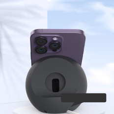 Titulaire supporte un chargeur inductif. Stand for Magsafe Rose