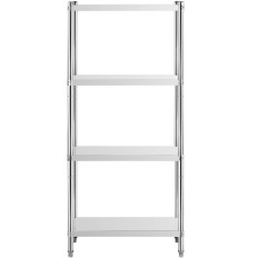 Regał metalowy magazynowy gastronomiczny do 200 kg 80 x 40 x 180 cm