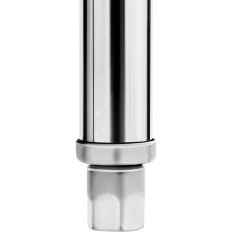 Gastronominen varastometallin hylly jopa 200 kg 120 x 40 x 180 cm